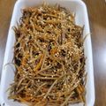 junestar's cooksnap of when they made フライパンで簡単～☆きんぴらごぼう☆～.