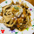 kinniko's cooksnap of when they made たっぷりきのこの和風おろしハンバーグ☆.