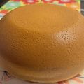まーちゃん☆'s cooksnap of when they made 炊飯器でふわふわシフォンケーキ☆話題入り.