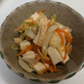 なないろの雪's cooksnap of when they made レンジで！キャベツと厚揚げの豆板醤和え.