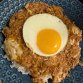 ☆megrim☆'s cooksnap of when they made 簡単ランチ♪炒めハンバーグのロコモコ丼.