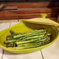 ダッフィーニーうに's cooksnap of when they made レンジで柔らかアスパラ ゆで方.