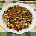 ろみろみ's cooksnap of when they made 食べてびっくり！オートミールのお好み焼き.