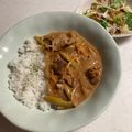 塩かまん's cooksnap of when they made バターライスのポークストロガノフ.