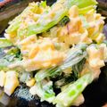 U☆kaoru's cooksnap of when they made 小松菜のからしタルタル和え.