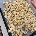 クック0ZRONM☆'s cooksnap of when they made プーさんのハニーフレーバーポップコーン.