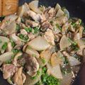 ゆるмαмα's cooksnap of when they made 大根と鶏もも肉のバター醤油で☆炒め煮.