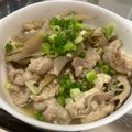 天使の花's cooksnap of when they made 超簡単！豚バラとごぼうの肉豆腐！！.
