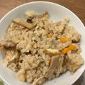 りんごももか's cooksnap of when they made ＊エリンギdeなんちゃって松茸ご飯＊.