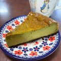 ChiuSato's cooksnap of when they made 簡単＆濃厚*抹茶のベイクドチーズケーキ*.