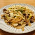 かなりんココりん's cooksnap of when they made ☆しめじキャベツ玉ねぎのマヨポン炒め☆.