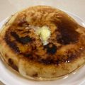 papikun's cooksnap of when they made 粉から卵1個の大きなホットケーキ.