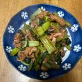 びっぐふぃーるど's cooksnap of when they made 小松菜と油揚げと干しエビの煮浸し.