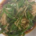 奈樹(なな)'s cooksnap of when they made ピーマンともやしの焼肉のたれ炒め.