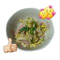 ちくちむ's cooksnap of when they made 簡単5分☆レンジで白菜のカレーマヨサラダ.