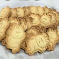 はーっち's cooksnap of when they made 300％成功する！型抜きクッキー.