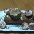 くれいどーる's cooksnap of when they made レンジで極上♡ショコラスフレロールケーキ.