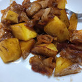 なっちゃん３１１'s cooksnap of when they made 豚バラとさつまいもの甘辛炒め.
