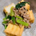ariyuch's cooksnap of when they made お子様も食べやすい♪︎厚揚げと挽肉の煮物.