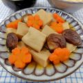 在宅勤務のおじさん's cooksnap of when they made ☆高野豆腐としいたけの煮物☆.