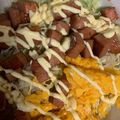 犬飼ってる's cooksnap of when they made ◆簡単デリ風＊スパム丼◆.