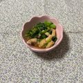 yesmama's cooksnap of when they made 簡単♪　小松菜と小揚のあっさり煮浸し.