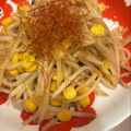 パッシーユ's cooksnap of when they made 大量消費！味噌バターコーンのもやし炒め.