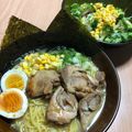もじさん's cooksnap of when they made 簡単！鶏モモ肉のチャーシューと漬け玉子.