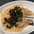 しほぽり's cooksnap of when they made 簡単ランチ☆めんつゆバターで納豆パスタ！.