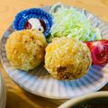 kotorinpi's cooksnap of when they made 鶏ミンチで。うちのコロッケ♪.
