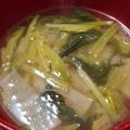ヨシヨッシー's cooksnap of when they made 大根ほうれん草の味噌汁.
