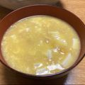 北京パンダ's cooksnap of when they made ♡ぽかぽか♡豆腐入り中華コーンスープ.