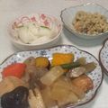 きらり流れ星's cooksnap of when they made 根菜と鶏肉の煮物.
