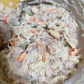 chika1116's cooksnap of when they made うちの味♤コンビーフのコク旨ポテサラ❣.