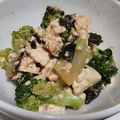 fu♪♪'s cooksnap of when they made ブロッコリーと豆腐の韓国風サラダ.