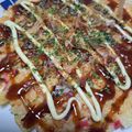 ♪sakusaku♪'s cooksnap of when they made ランチに★残ったご飯でお好み焼き〜♪.