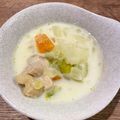 みにコ's cooksnap of when they made あったか♡白菜とチキンのクリームシチュー.