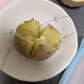庵chai's cooksnap of when they made レンチン5分♪じゃがバター♡.