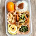 悠LOVE航's cooksnap of when they made 豚肉青梗菜炒め弁当(11.23).