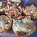 ｴﾑ子's cooksnap of when they made 簡単！マフィン型で作る「基本のキッシュ」.