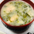 くりすたるけいこ's cooksnap of when they made 残った殻でえび出汁味噌汁.