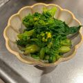 りのぽぽん☆'s cooksnap of when they made 白だしで作る菜の花の辛子和え☆ごま油入り.
