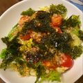 こうせい(=ﾟωﾟ)ﾉ's cooksnap of when they made レタスとトマトの【和風サラダ】.