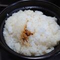 三七子's cooksnap of when they made 土鍋 ご飯の炊き方.
