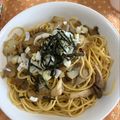 Ｎよんよん's cooksnap of when they made 秘密にしたい♡絶品！和風きのこパスタ.