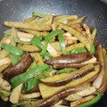 makichaki's cooksnap of when they made なすとピーマンの甘辛炒め.