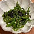 nicoNether's cooksnap of when they made レンジで簡単！ピーマンの塩昆布ナムル.