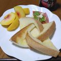 TomoGoQoo's cooksnap of when they made オシャレな✨風車トースト　アレンジしてね.