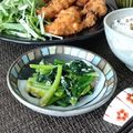 あず7225's cooksnap of when they made ゴマ油香るほうれん草の塩麹ナムル.