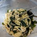 ぽっちゃりおばちゃん's cooksnap of when they made ワンボウルで♪きのことツナの冷製パスタ.